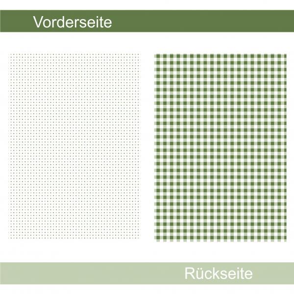 Kariert - getupft eukalyptus - De